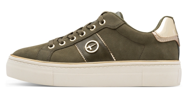 Obrazek Tamaris 1-23724-42-727 Trampki damskie oliwkowe