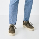 Obrazek Tamaris 1-23724-42-727 Trampki damskie oliwkowe