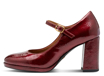Obrazek Tamaris 1-22462-45-537 Bordowe czółenka damskie