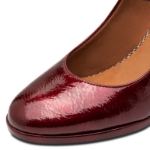 Obrazek Tamaris 1-22462-45-537 Bordowe czółenka damskie