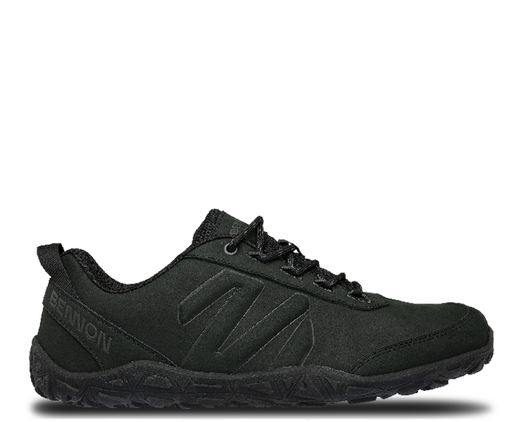Obrazek BENNON Barefoot Leather Graphite Black