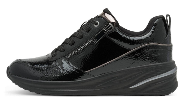 Obrazek Tamaris 1-23754-45-018 Trampki damskie czarne