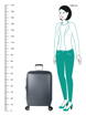 Obrazek Heys Portal Smart M Slate Blue 88 l