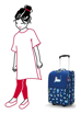 Obrazek Reisenthel Trolley XS Kids Abc friends blue 19 L