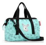 Obrazek Reisenthel Allrounder XS Kids Koty i psy miętowy 5 L