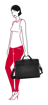 Obrazek Torba robocza Reisenthel Canvas Black 13 L