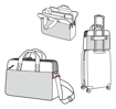Obrazek Torba robocza Reisenthel Canvas Black 13 L