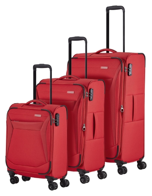 Obrazek Travelite Chios S,M,L Red S: 34 l / M: 60-66 L: 90-97