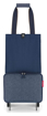 Obrazek Reisenthel Foldabletrolley Herringbone Dark Blue 30 L