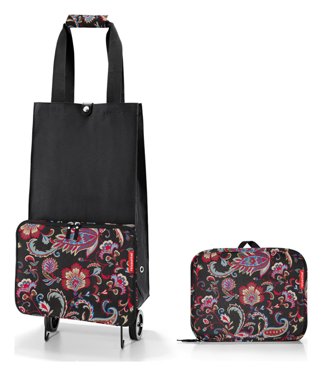 Obrazek Reisenthel Foldabletrolley Paisley Black 30 L