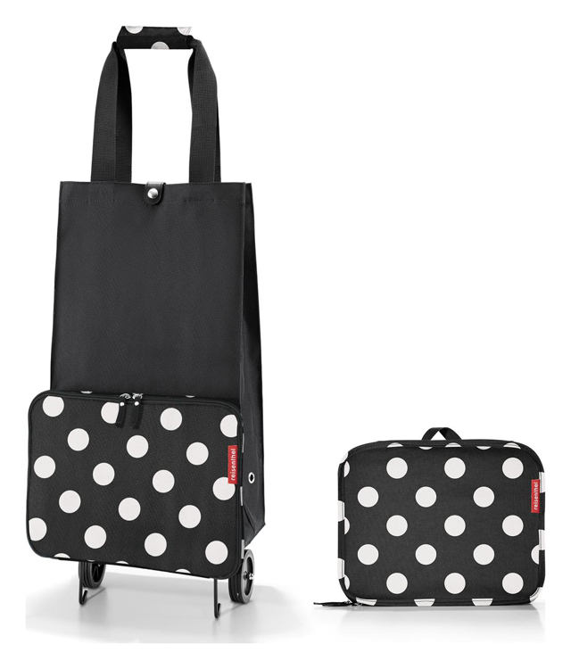 Obrazek Reisenthel Foldabletrolley Dots White 30 L