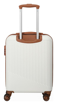 Obrazek Travelite Bali S,M,L biały/koniak S: 34 l / M: 65 L: 96