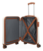 Obrazek Travelite Bali S,M,L biały/koniak S: 34 l / M: 65 L: 96