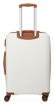 Obrazek Travelite Bali S,M,L biały/koniak S: 34 l / M: 65 L: 96