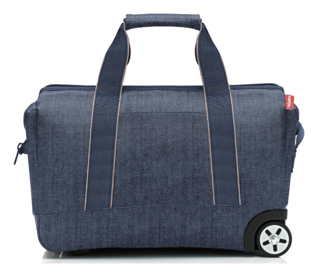 Obrazek Reisenthel Allrounder Trolley Herringbone Dark Blue 30 L
