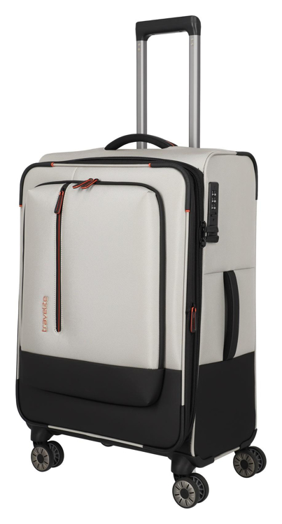 Obrazek Travelite Crosslite 5.0 M White Sand 61/66 L