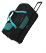 Obrazek Travelite Basics Walizka na kółkach L exp czarny/petrol 98/119