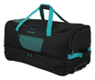 Obrazek Travelite Basics Walizka na kółkach L exp czarny/petrol 98/119