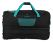 Obrazek Travelite Basics Walizka na kółkach L exp czarny/petrol 98/119