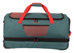 Obrazek Travelite Basics Torba na kółkach L exp zielona/pomarańczowa 98/119