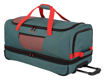 Obrazek Travelite Basics Torba na kółkach L exp zielona/pomarańczowa 98/119