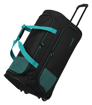 Obrazek Travelite Basics Fresh Walizka na kółkach L czarny/petrol 89
