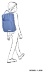 Obrazek Enrico Benetti Aruba 62155 Jeansblue 18 L