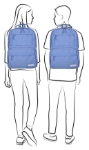 Obrazek Enrico Benetti Aruba 62156 Jeansblue 20 L