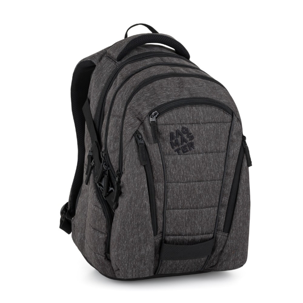 Obrazek Bagmaster BAG 25 A plecak studencki - szary 30 l