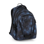 Obrazek Plecak studencki Bagmaster BAG 25 B - czarno-niebieski Czarny 30 l