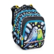Obrazek Plecak szkolny Bagmaster BETA 25 A - papuga czarny 18 l