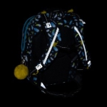 Obrazek Plecak szkolny Bagmaster BETA 25 A - papuga czarny 18 l