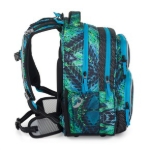 Obrazek Plecak szkolny Bagmaster DOPI 25 B - motocyklowy niebieski 18 l