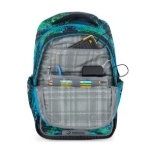 Obrazek Plecak szkolny Bagmaster DOPI 25 B - motocyklowy niebieski 18 l