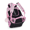 Obrazek Plecak szkolny Bagmaster LUMI 25 A - Rabbit Pink 18 l