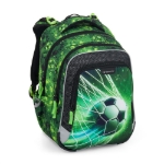 Obrazek Plecak szkolny Bagmaster LUMI 25 B - Football Green 18 l