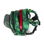 Obrazek Plecak szkolny Bagmaster LUMI 25 B - Football Green 18 l