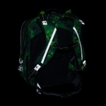 Obrazek Plecak szkolny Bagmaster LUMI 25 B - Football Green 18 l