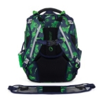 Obrazek Plecak szkolny Bagmaster LUMI 25 C - Dinosaur Green 18 l