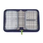 Obrazek Piórnik szkolny Bagmaster LUMI 25 C - zielony dinozaur