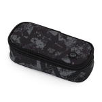 Obrazek Piórnik studencki Bagmaster NOMAD 25 B - czarno-szary Czarny