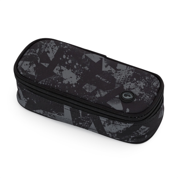 Obrazek Piórnik studencki Bagmaster NOMAD 25 B - czarno-szary Czarny