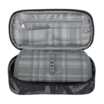 Obrazek Piórnik studencki Bagmaster NOMAD 25 B - czarno-szary Czarny