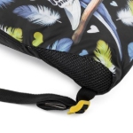 Obrazek Bagmaster BETA 25 Worek szkolny na kapcie / gimnastyczny - papuga czarny 1,5 l