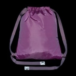 Obrazek Bagmaster Worek DOPI 25 szkolny na kapcie / gimnastykę - motyle Różowy 1,5 l