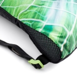 Obrazek Worek szkolny Bagmaster LUMI 25 B na kapcie / PE - piłka nożna Zielony 1,5 l