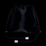 Obrazek Worek szkolny Bagmaster LUMI 25 B na kapcie / PE - piłka nożna Zielony 1,5 l