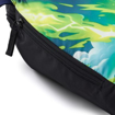 Obrazek Bagmaster Torba LUMI 25 C worek szkolny na kapcie / gimnastyczny - zielony dinozaur 1,5 l