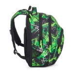 Obrazek Zestaw studencki Bagmaster LINCOLN 25 A - zielono-czarny Zielony 30 l