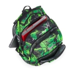 Obrazek Zestaw studencki Bagmaster LINCOLN 25 A - zielono-czarny Zielony 30 l